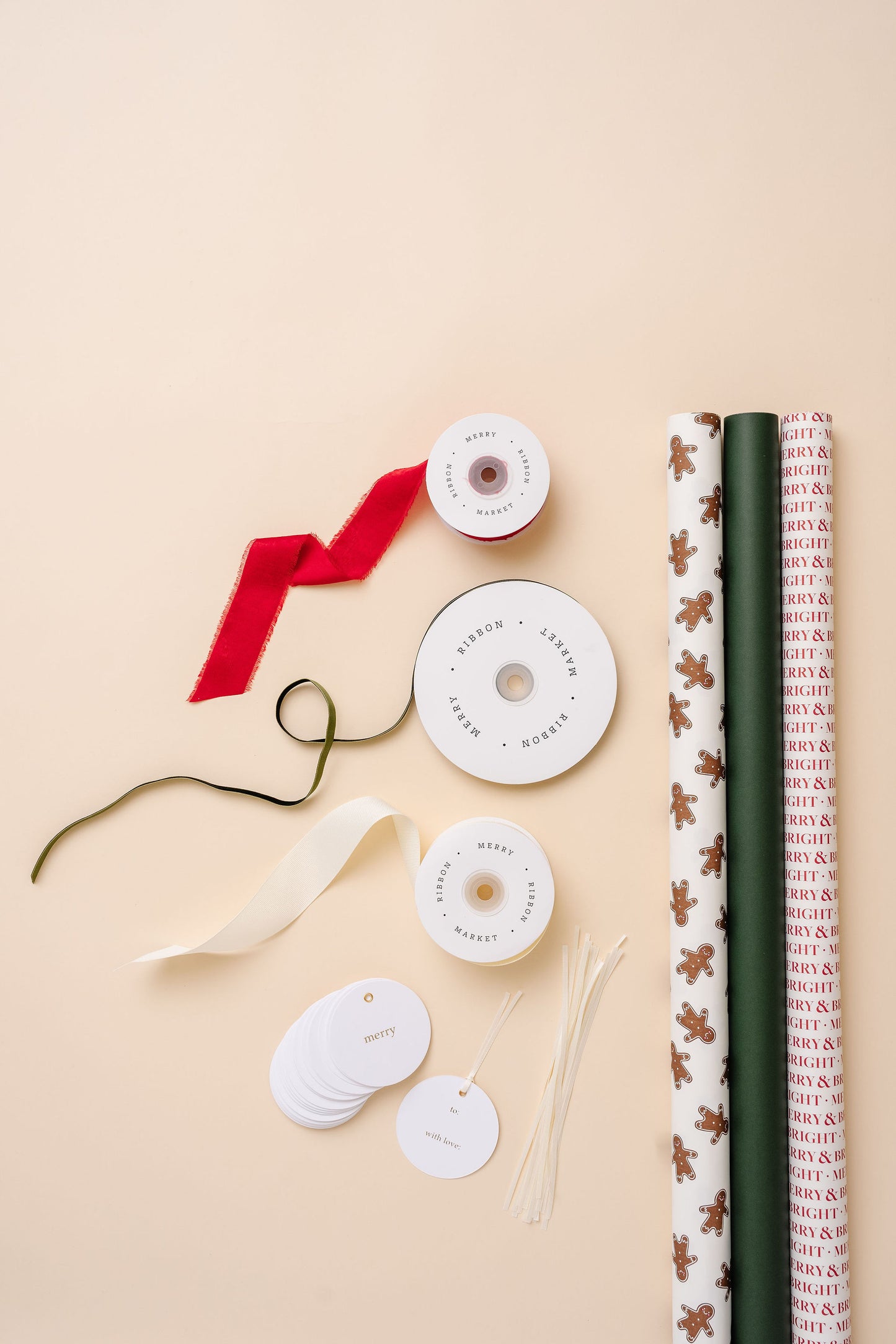 Gingerbread Wrapping Kit