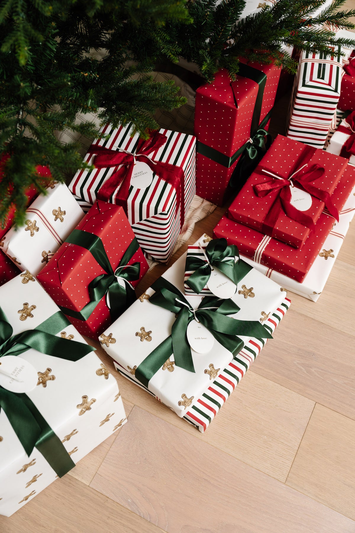 Gingerbread Wrapping Kit