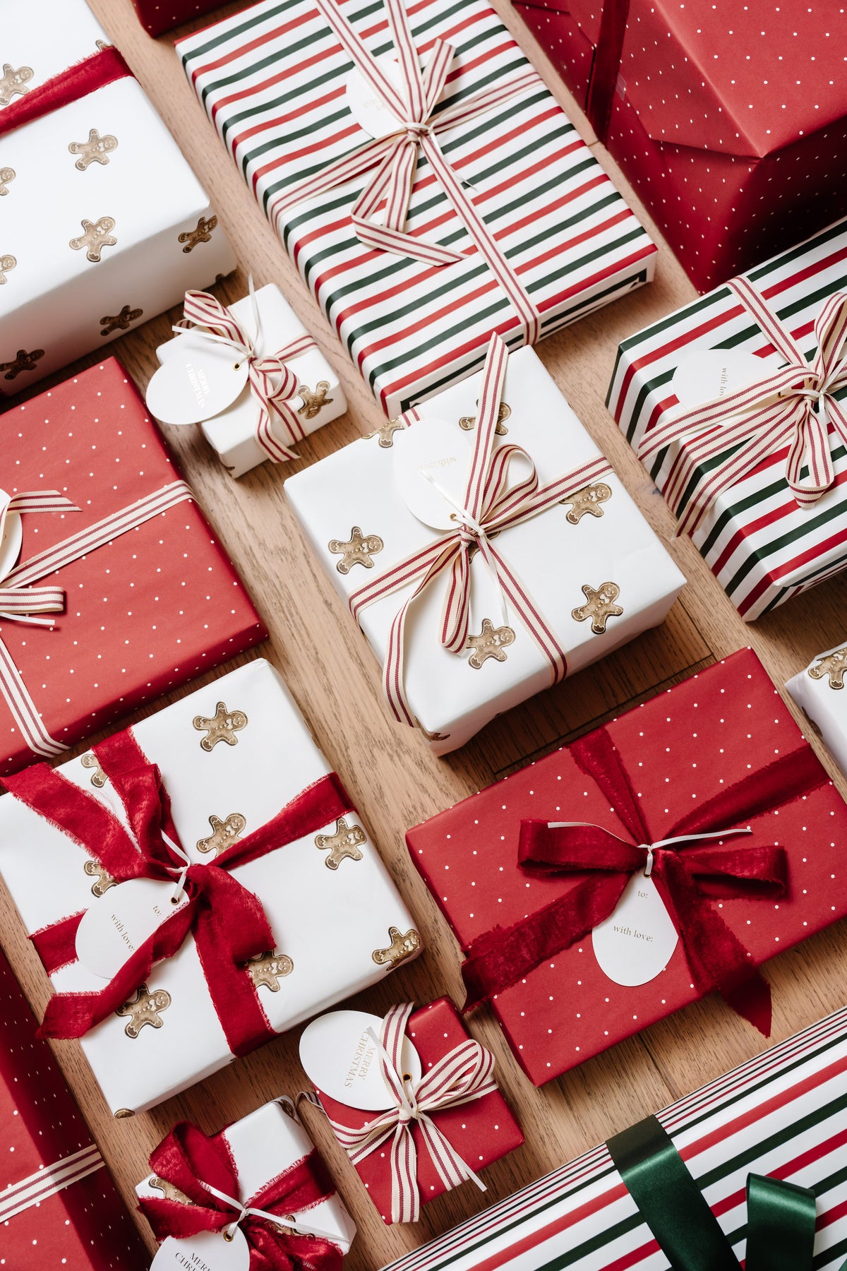 Gingerbread Wrapping Kit