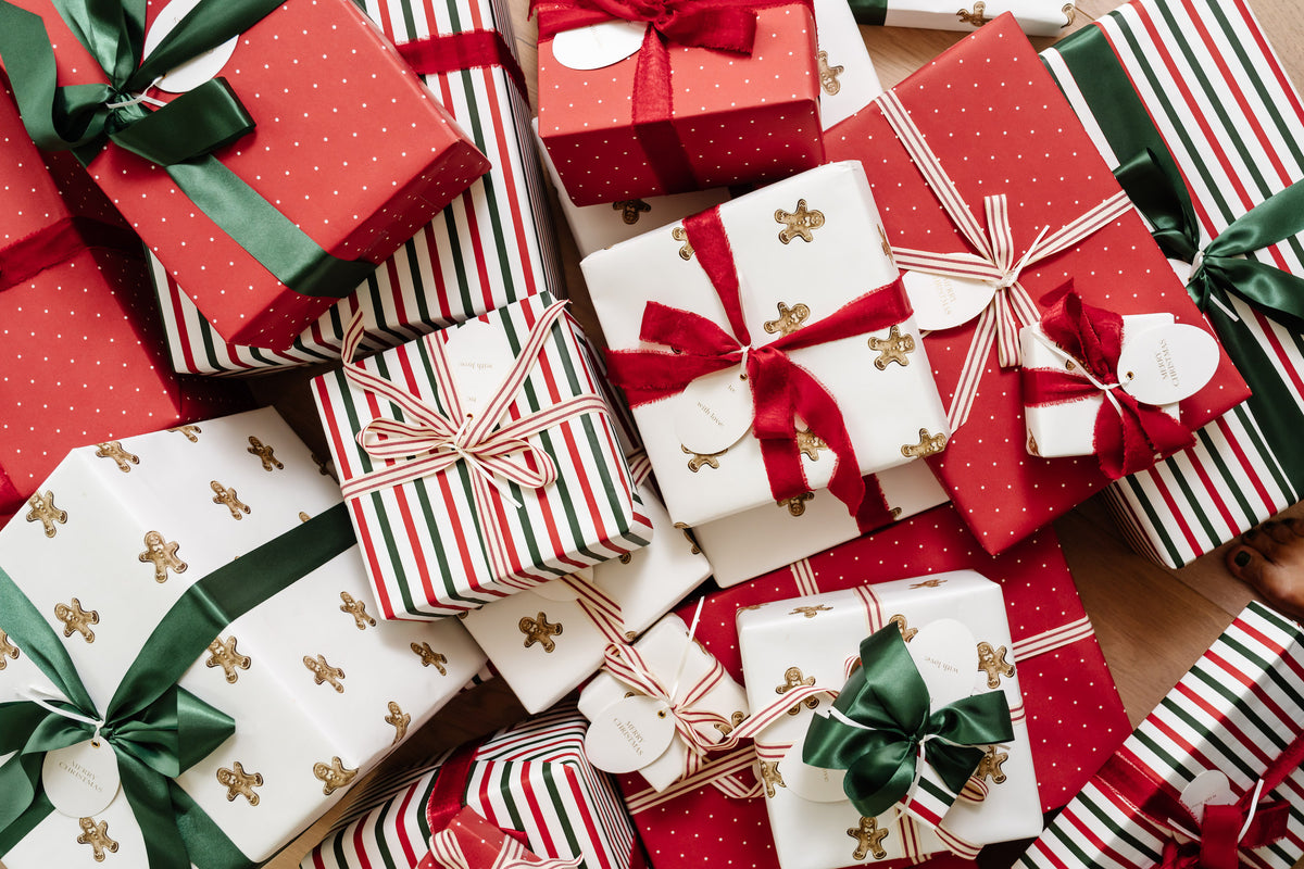 Gingerbread Wrapping Kit