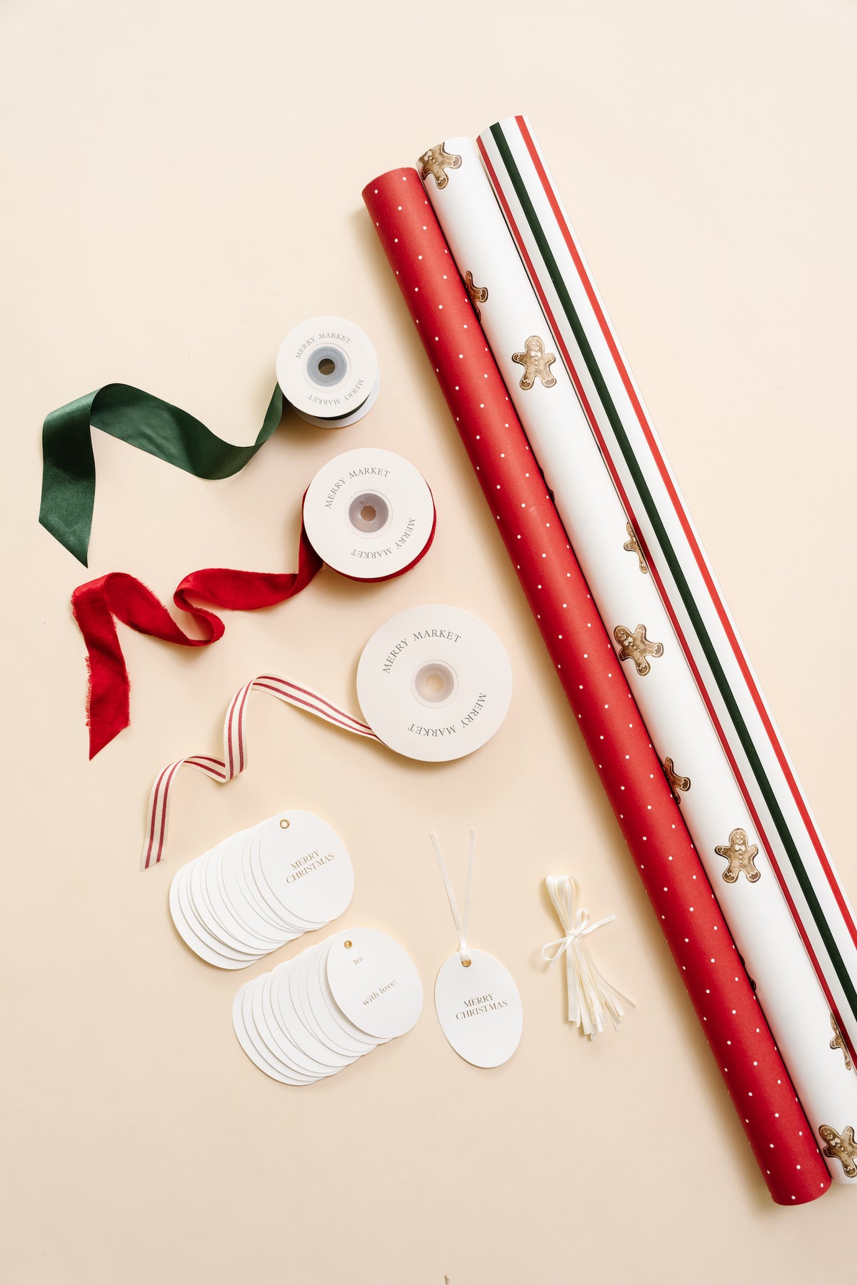 Gingerbread Wrapping Kit