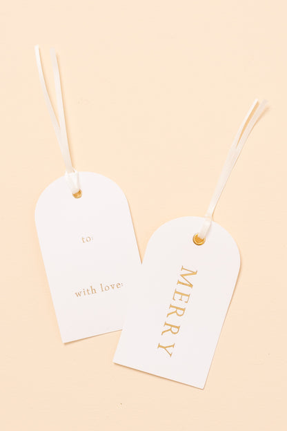 Letterpress Gift Tags