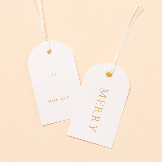 Letterpress Gift Tags