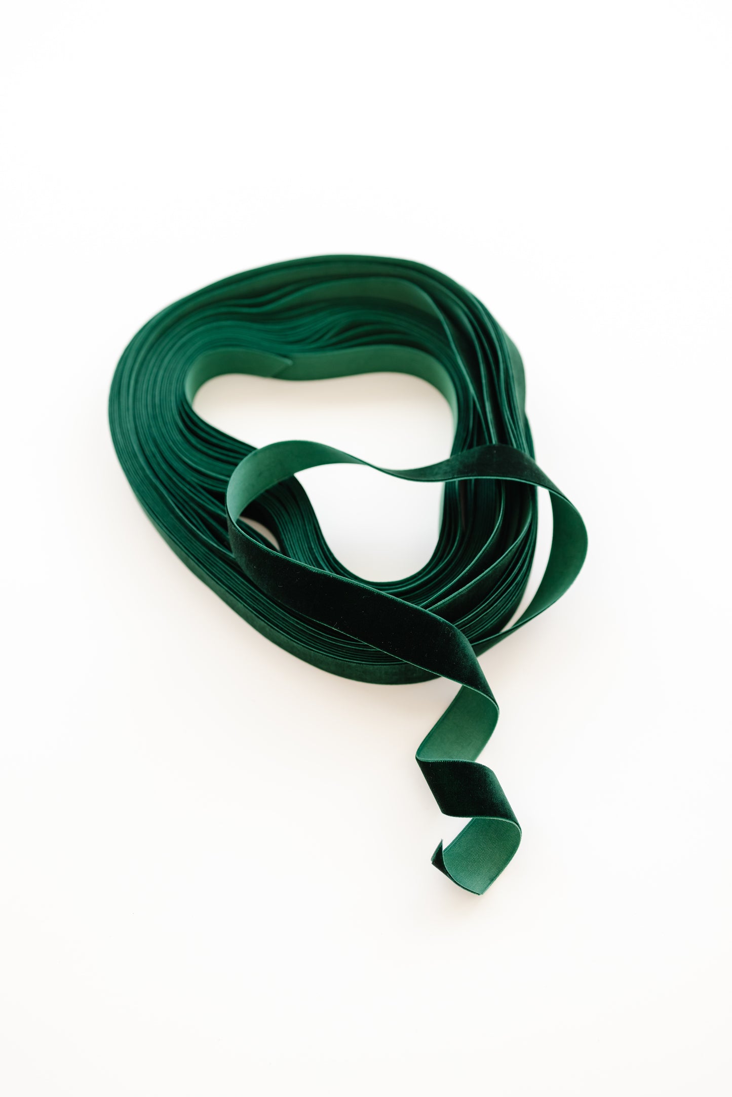 Green Velvet Ribbon