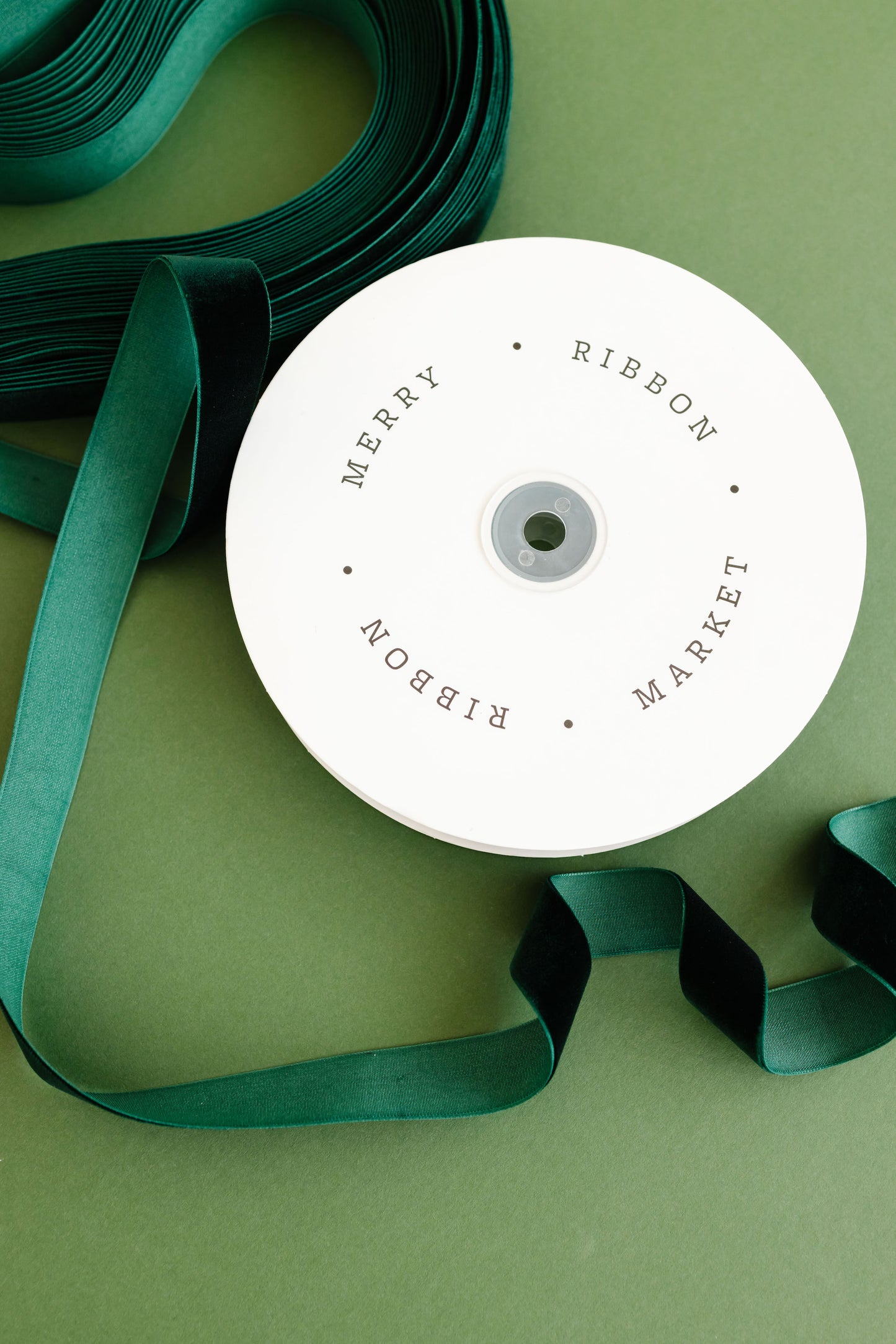 Green Velvet Ribbon