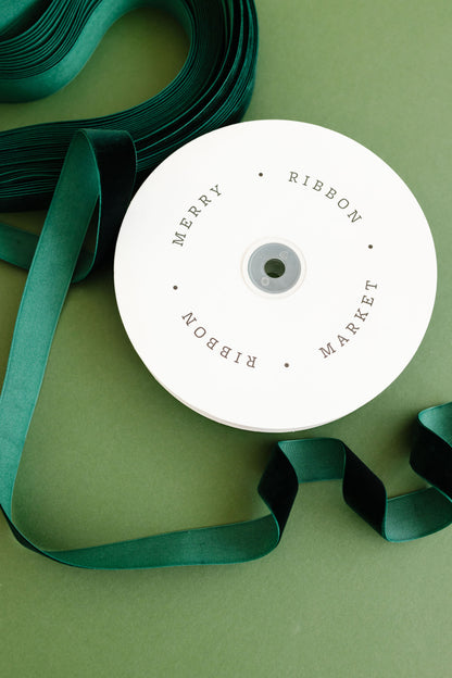 Green Velvet Ribbon