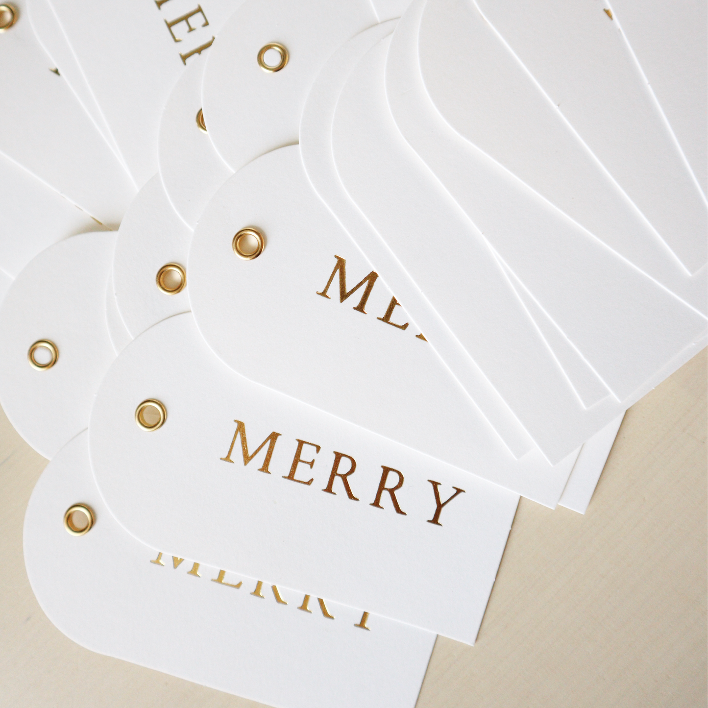 Letterpress Gift Tags